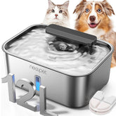Bebedouro Inox Newpet 12L para Cães e Gatos – Grande Capacidade e Filtro Extra | ForPatas