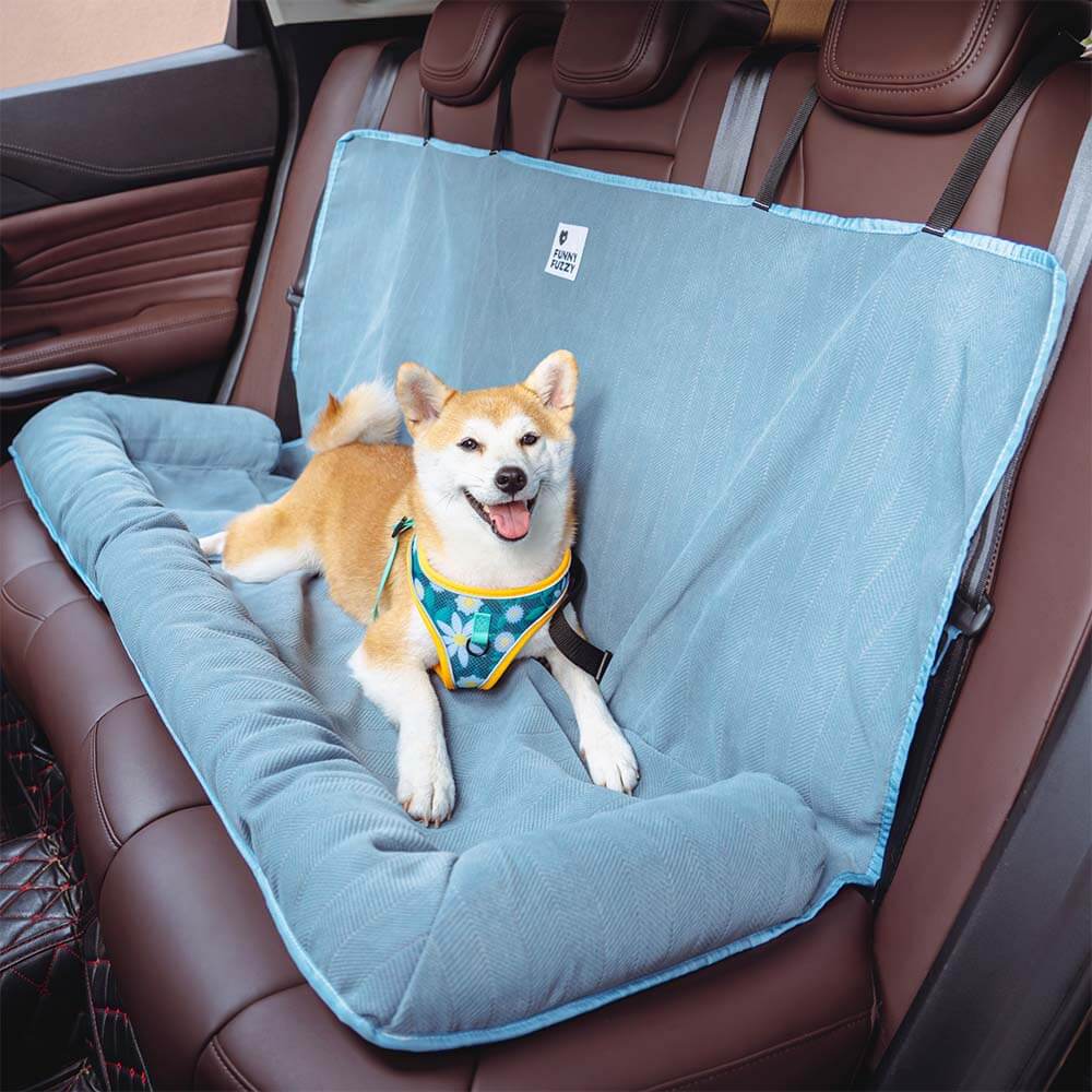 Assento de carro com cama para cachorro - Lupzy™