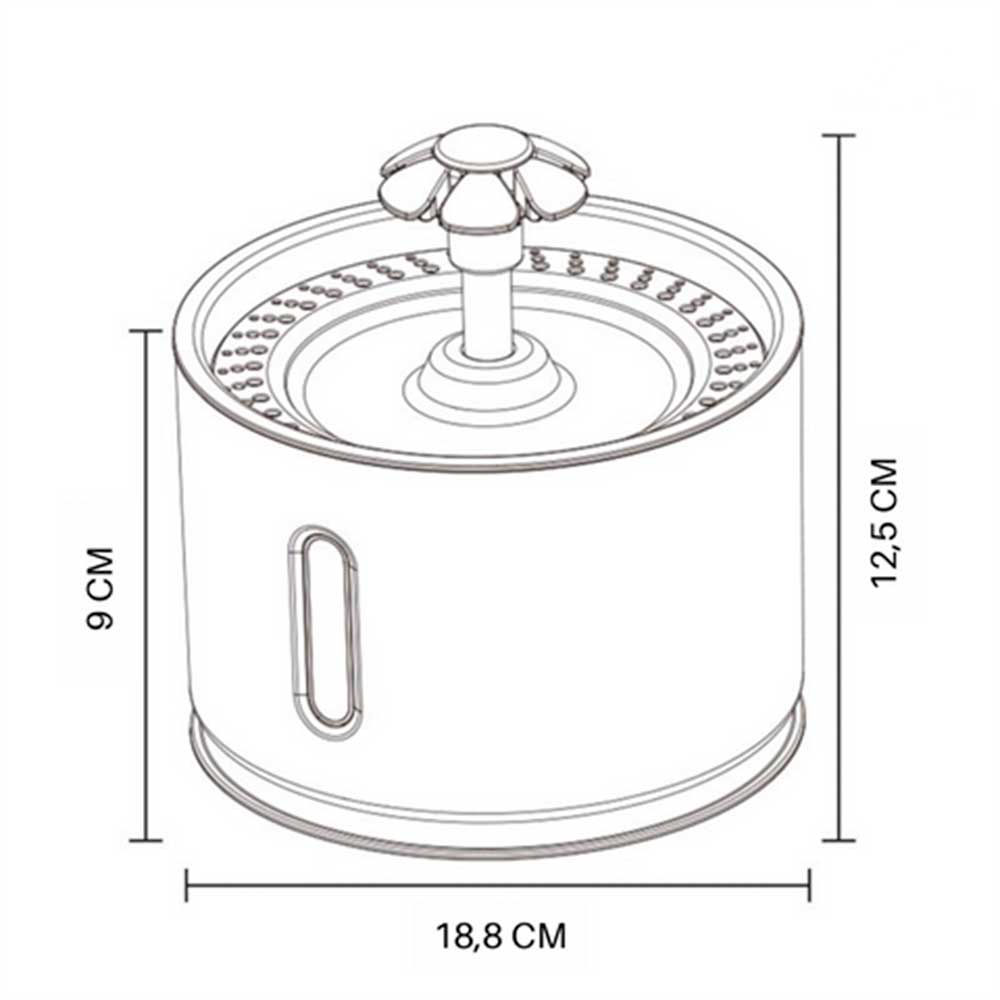 Bebedouro Gato Automático - Muttly™