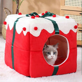 Cama Para Gato Caixa de Natal- Lupzy™