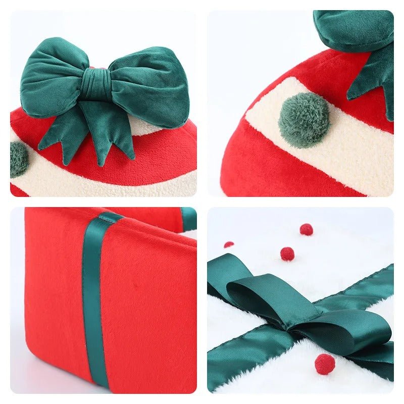 Cama Oval Para Gato de Natal - Lupzy™