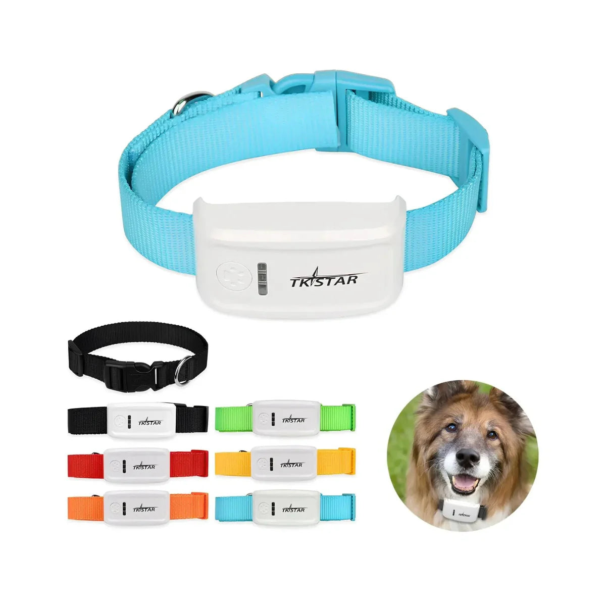 Coleira com Rastreador GPS Para Pets - Duty™