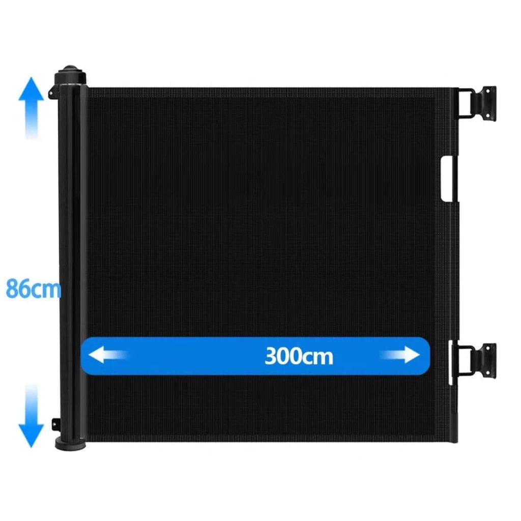 Portão Telescópico Super Reforçado para Pets – Retrátil 1,50m a 3m | ForPatas