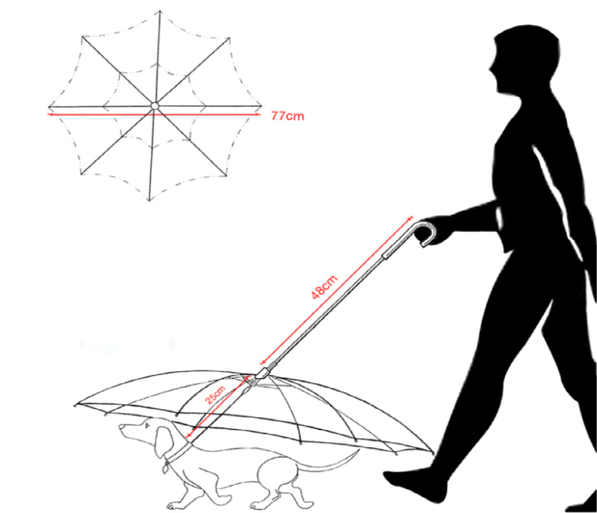 Guia com Guarda-chuva Tour - Barkify™