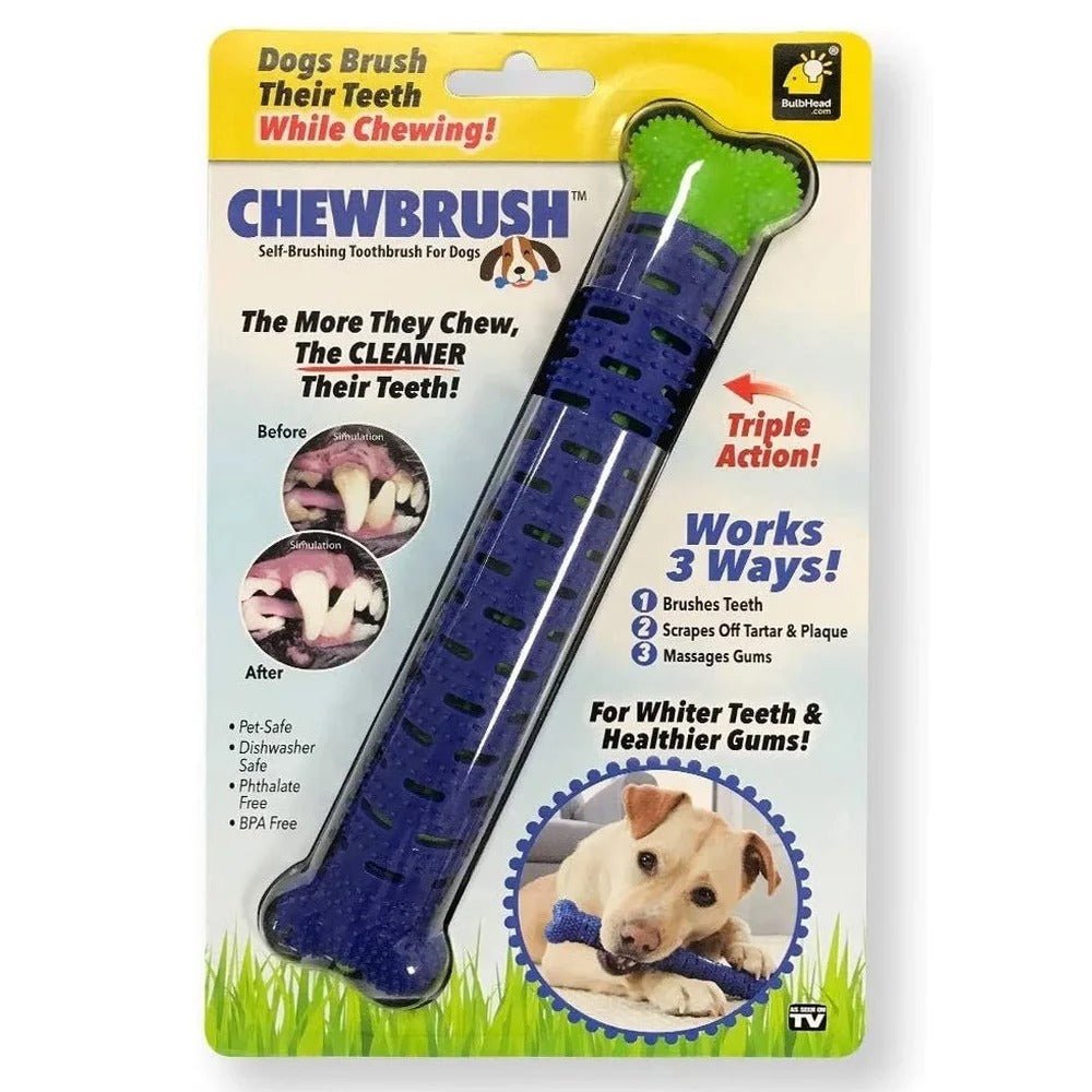Mordedor Escova de Dente Dogs - Chewbrush™