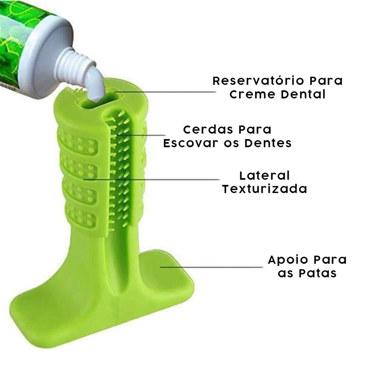 Mordedor Escova de Dentes para Cão  - Petzo™