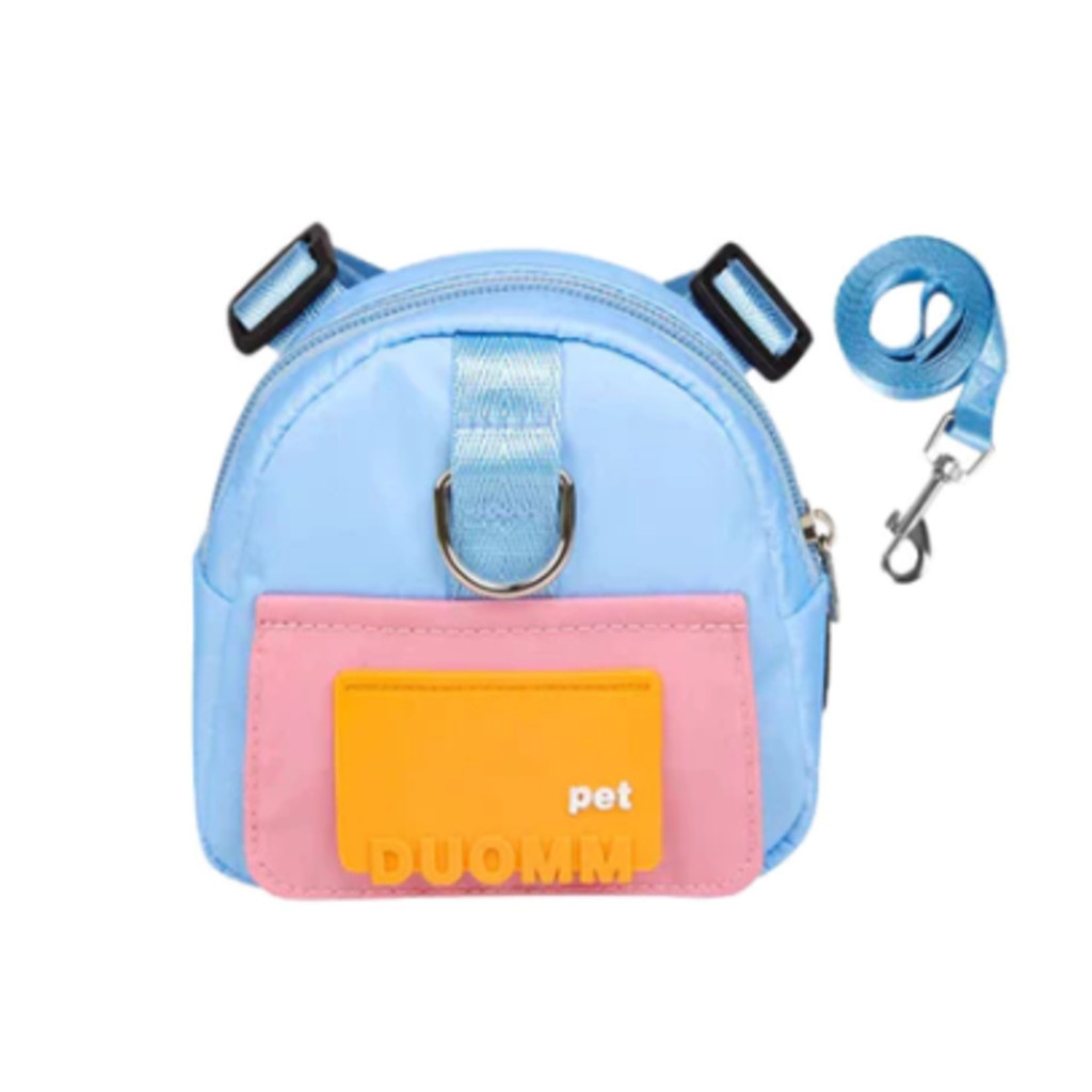 Mochila Pet Impermeável com Guia – PETC™ | Para Cães de Pequeno e Médio Porte