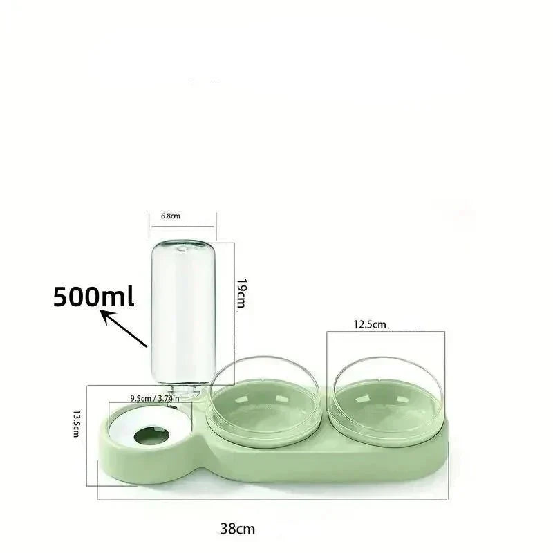 Tigela dupla com Bebedouro Automático - Duty™