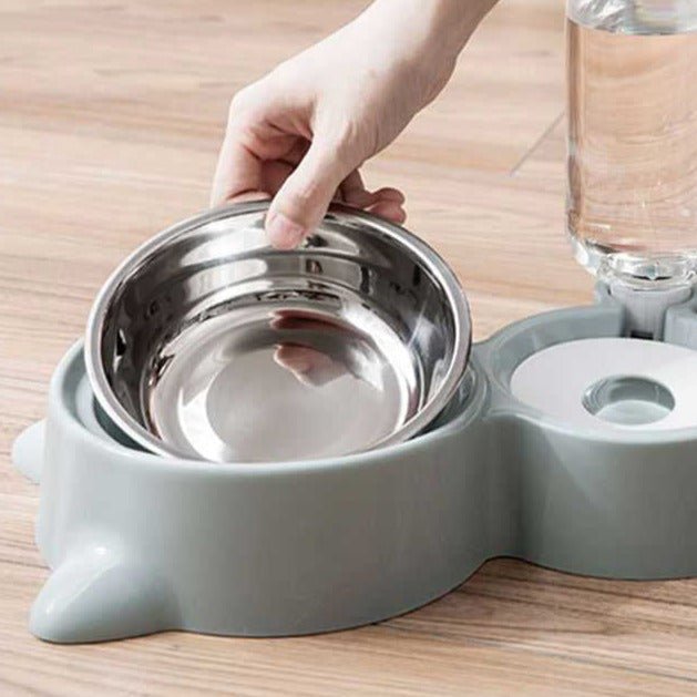 Tigela Dupla - Pawzly™