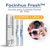 Focinhus Fresh ™ -  Caneta para Cuidado Dental de Pets