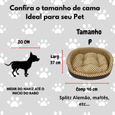 Caminha Pet Europa Lavável para Cães e Gatos – Conforto e Estilo | ForPatas