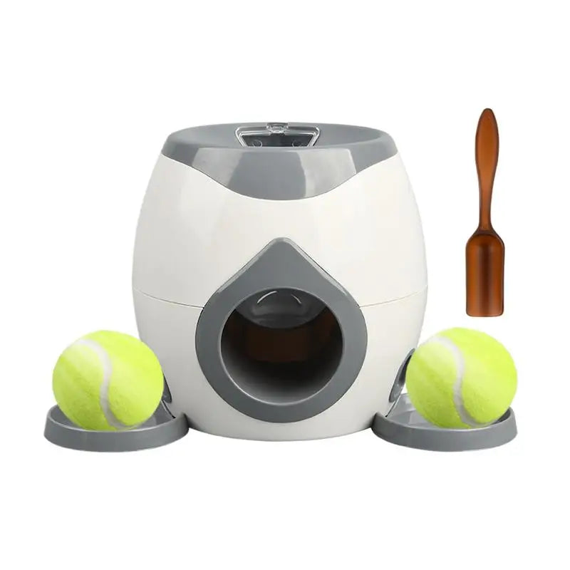 Brinquedo Interativo Lançador de Bolas –Com Dispenser de Petiscos | Duty™