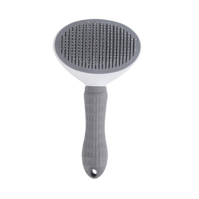 Escova Pente Pet em Plástico e Metal Petzen™ | Remove Pelos com Conforto