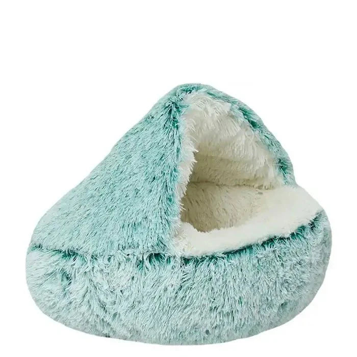 Cama Toca de Pelúcia para Gatos - PETZO™