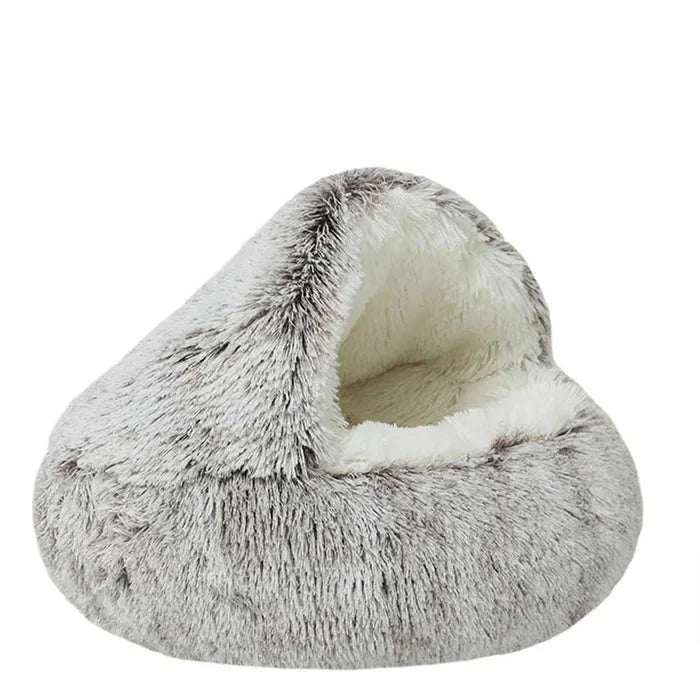 Cama Toca de Pelúcia para Gatos - PETZO™