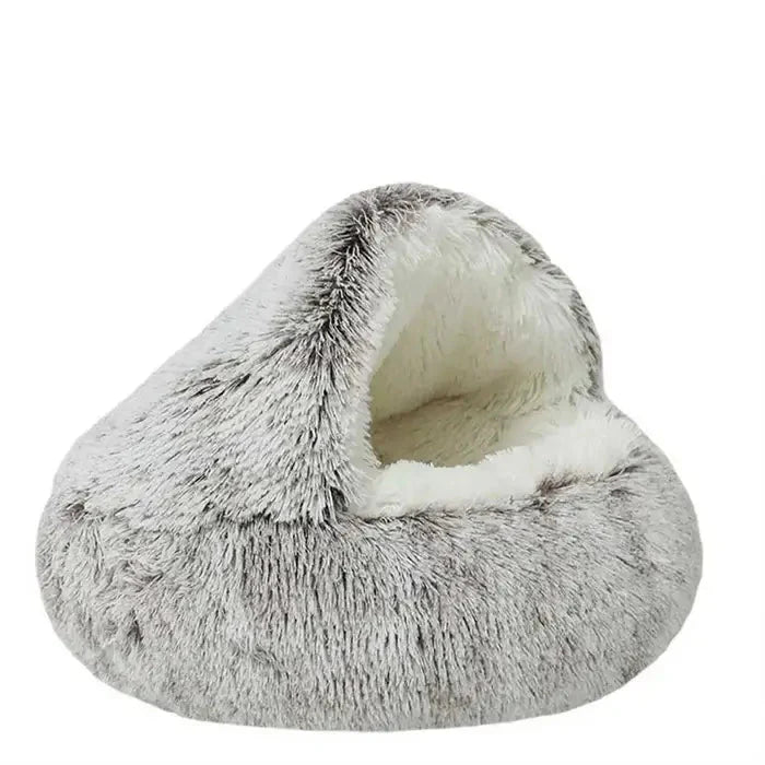 Cama Toca de Pelúcia para Gatos - PETZO™