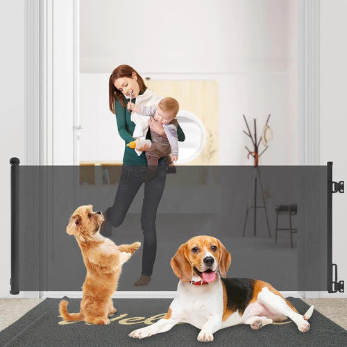 Portão Telescópico Super Reforçado para Pets – Retrátil 1,50m a 3m | ForPatas