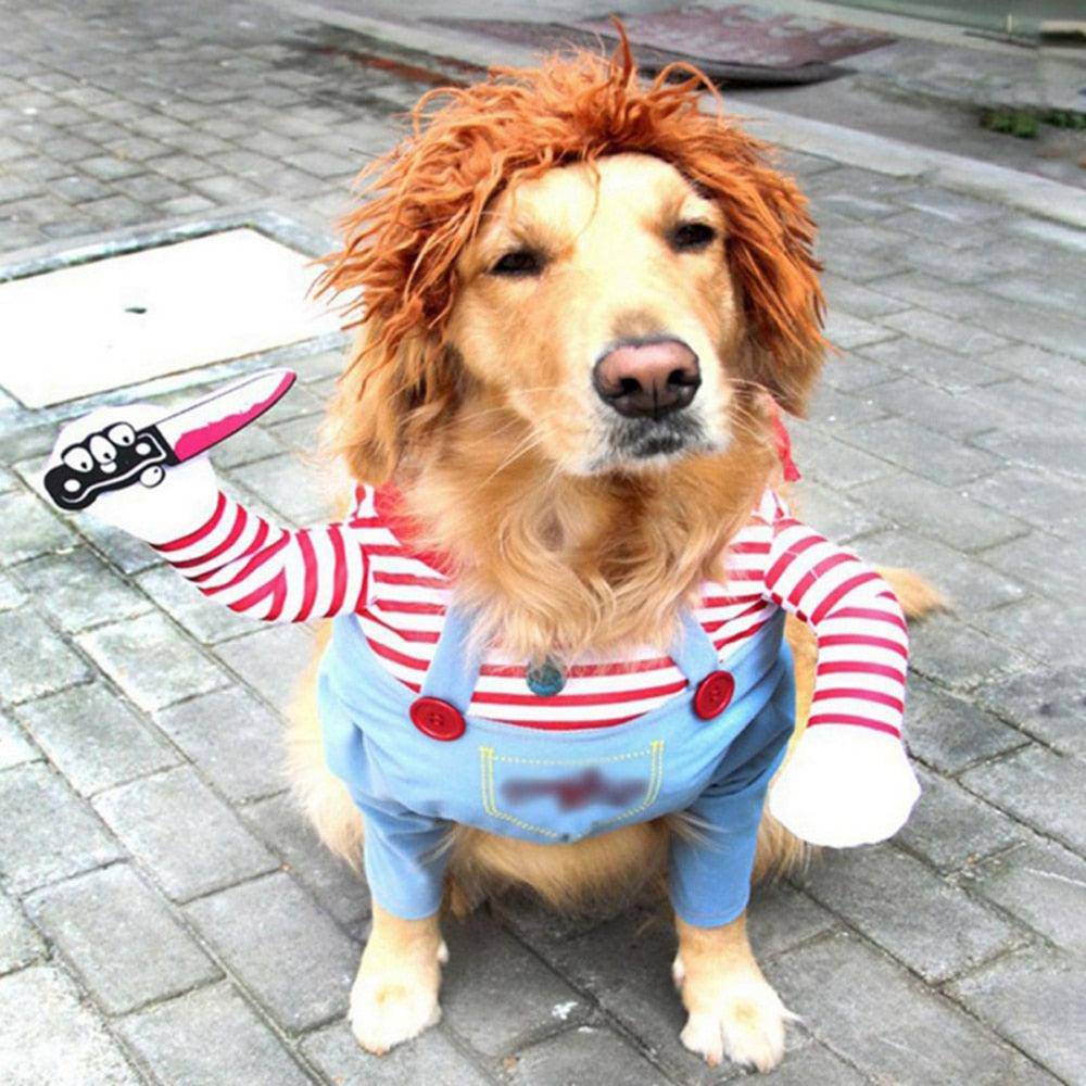 Fantasia Chucky Para Cachorro e Gatos - Duty™