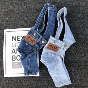 Macacão Jeans Pet - Pawzly™