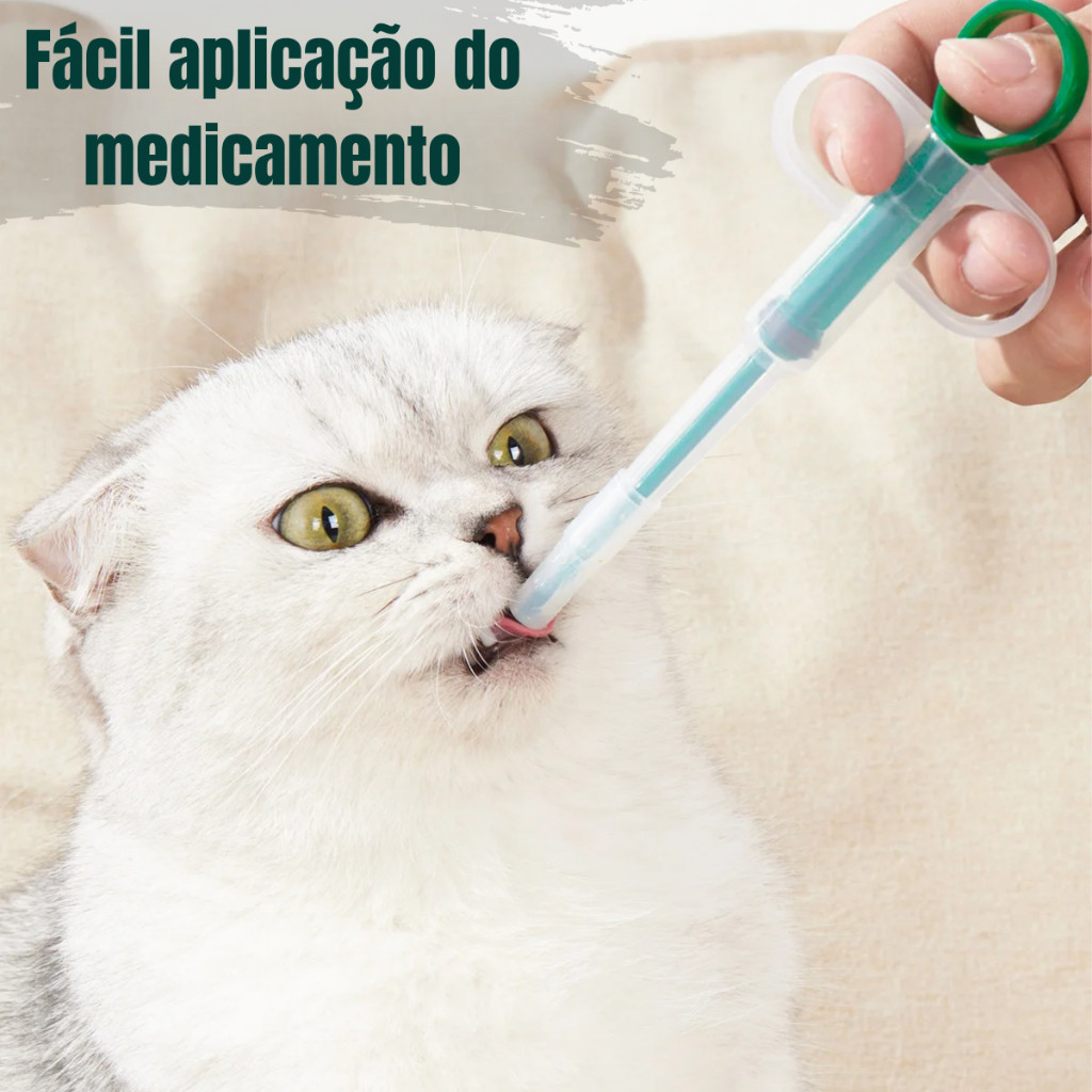 Aplicador de Remédios Focinhus CalmPet™