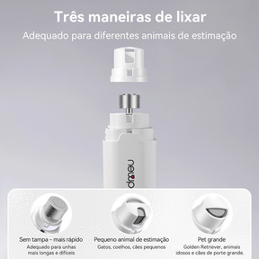 Cortador de Unhas Pet 2 em 1  – Alicate + Lixa